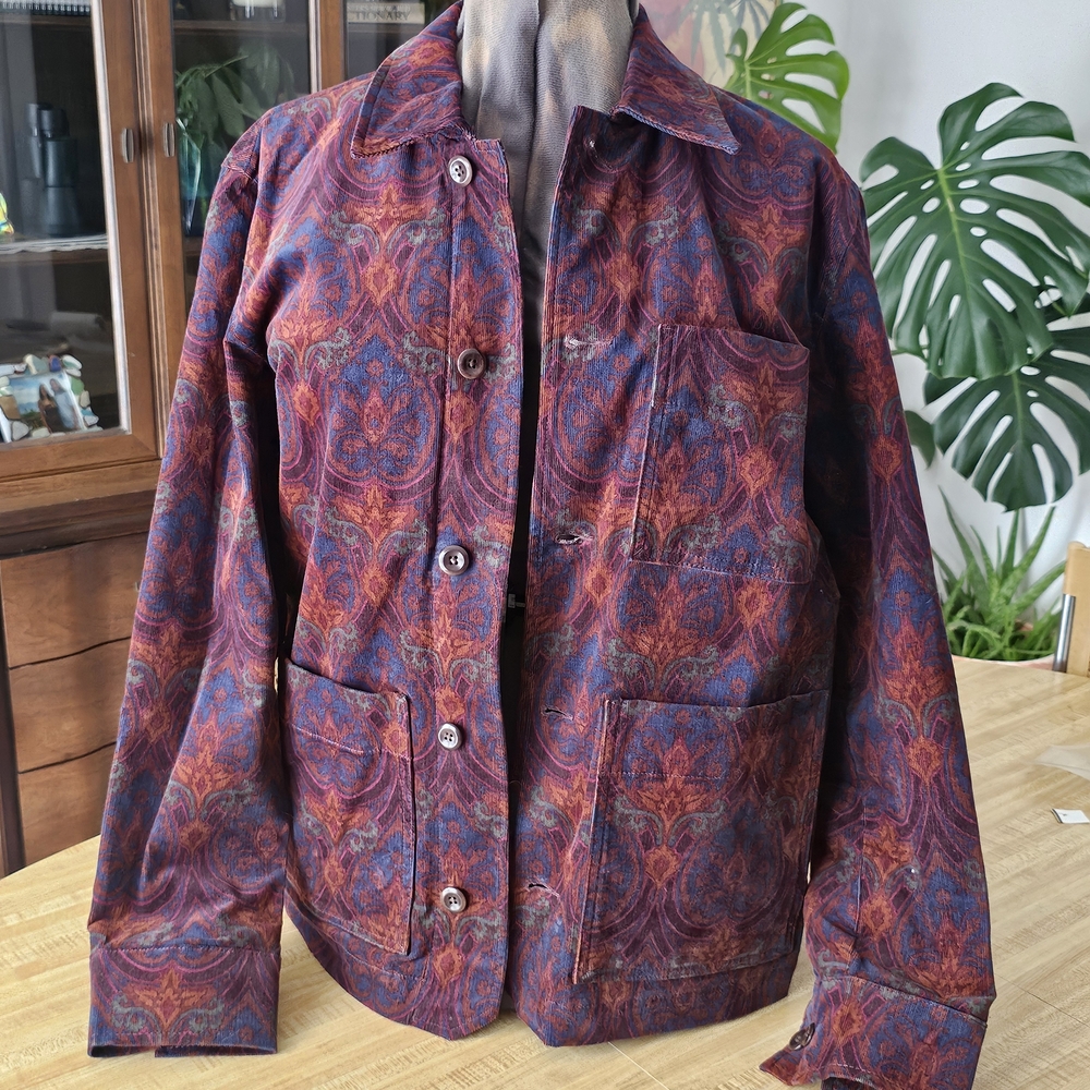 Banana Republic Multicolor Patterned Blazer